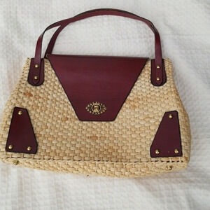 Vintage Raffia‎  Handbag
